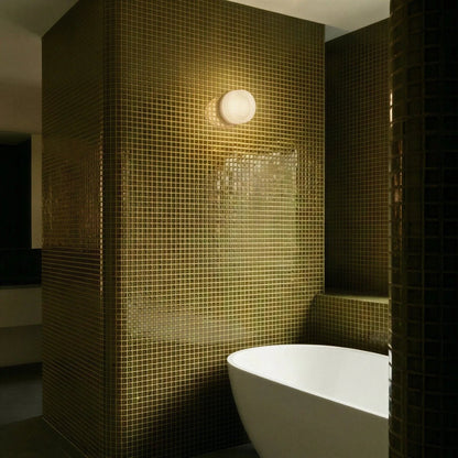 Minimalist Aluminum Wall Lamp Concentric Circle View 14