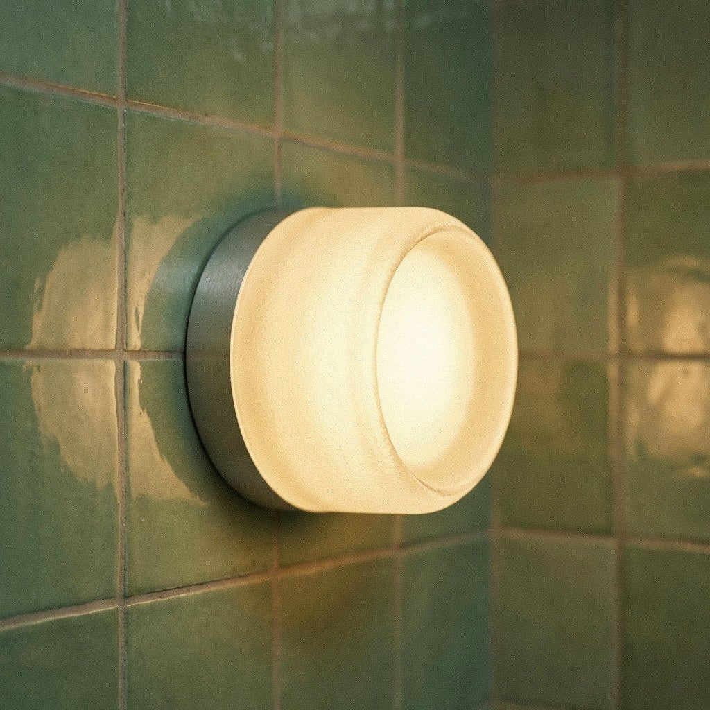 Minimalist Aluminum Wall Lamp Concentric Circle View 18