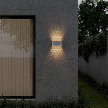 Minimalist Aluminum Wall Lamp Curved Uplighter View 16