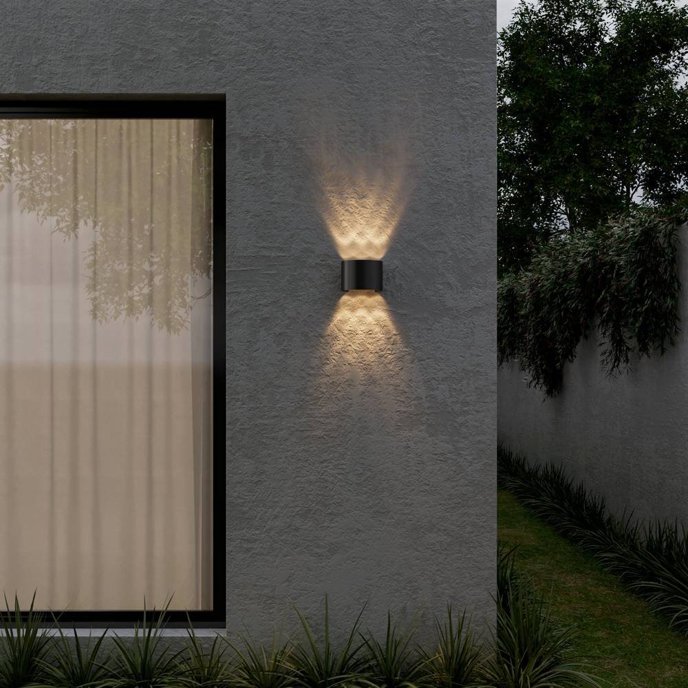Minimalist Aluminum Wall Lamp Curved Uplighter View 17