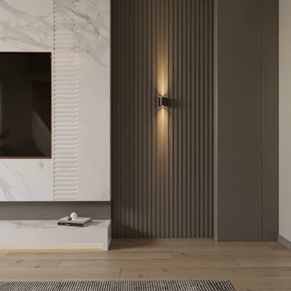 Minimalist Aluminum Wall Lamp Curved Uplighter View 18