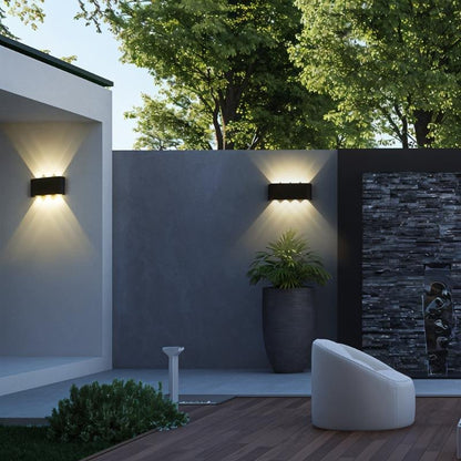 Minimalist Aluminum Wall Lamp Curved Uplighter View 23