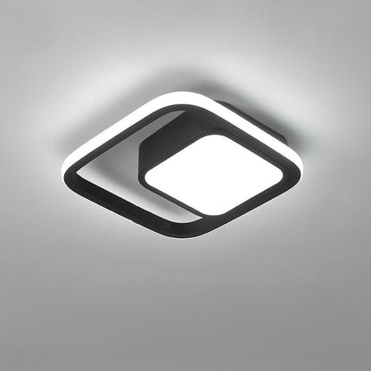 Minimalist Double Ring LED Ceiling Lamp View 21