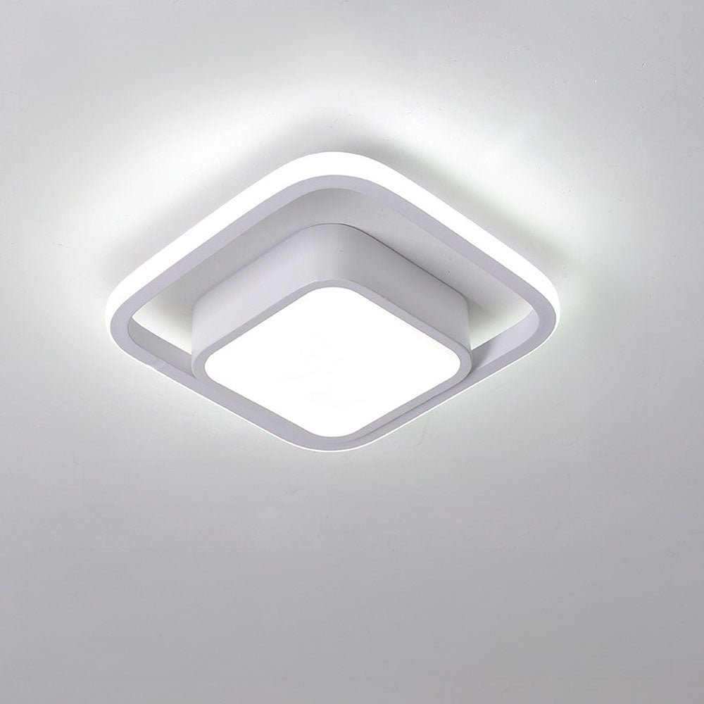 Minimalist Double Ring LED Ceiling Lamp View 23