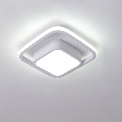 Minimalist Double Ring LED Ceiling Lamp View 23