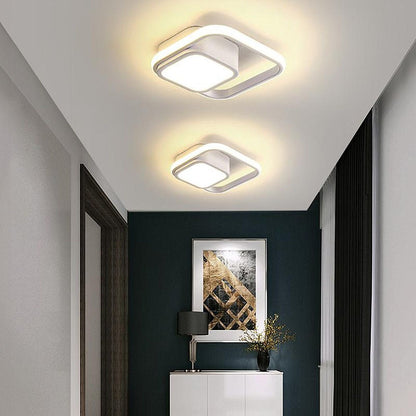 Minimalist Double Ring LED Ceiling Lamp View 24