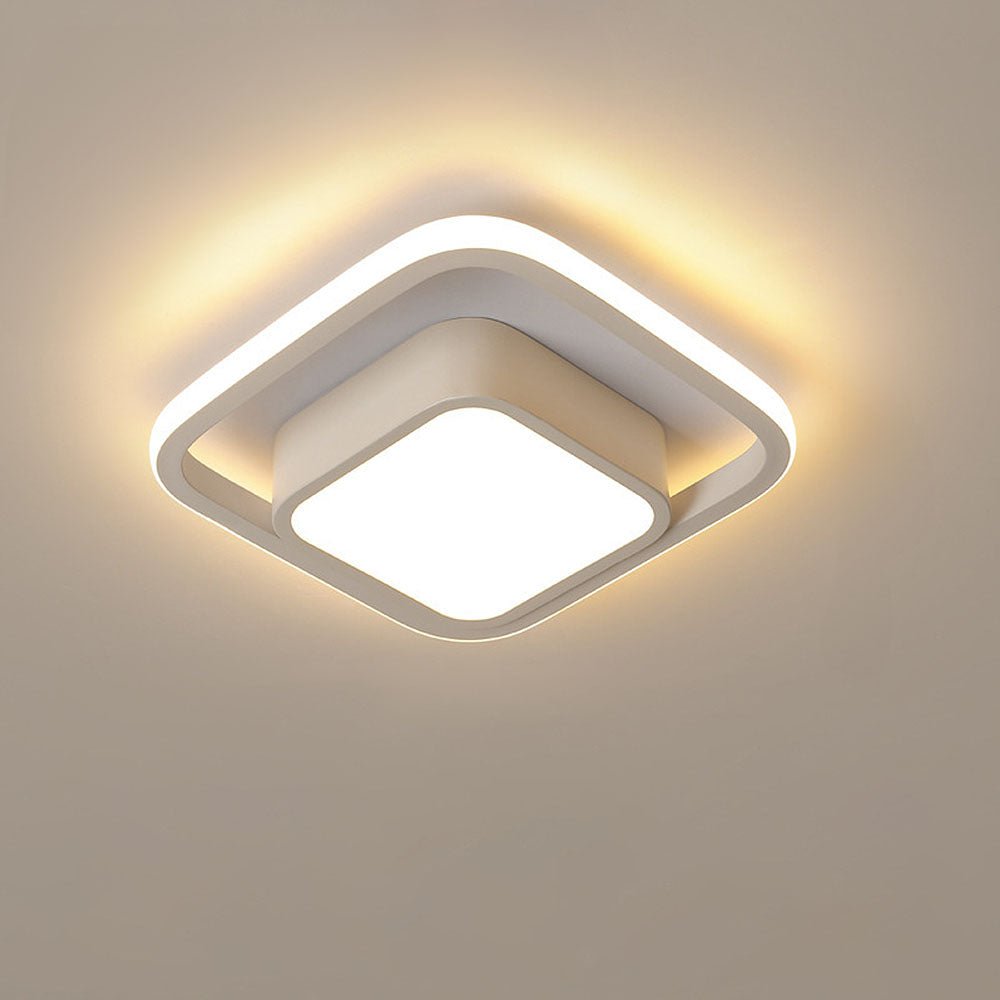 Minimalist Double Ring LED Ceiling Lamp View 25