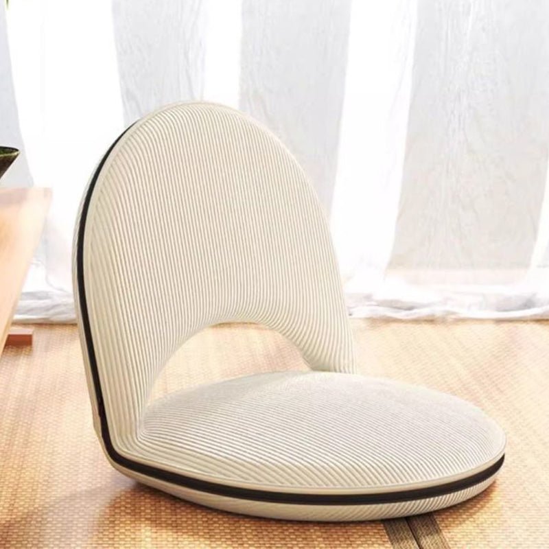 Minimalist Foldable Sherpa Corduroy Carbon Steel Accent Chair View 15