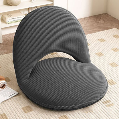 Minimalist Foldable Sherpa Corduroy Carbon Steel Accent Chair View 18