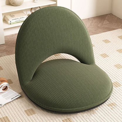 Minimalist Foldable Sherpa Corduroy Carbon Steel Accent Chair View 19