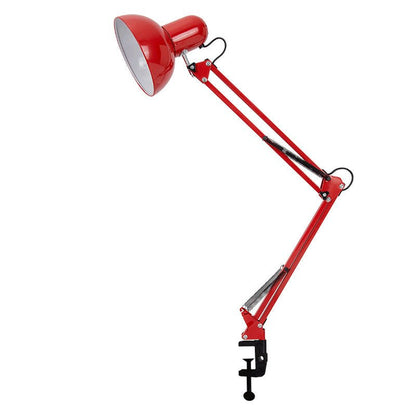Minimalist Iron Clip Table Lamp Retractable Long Arm Alternate