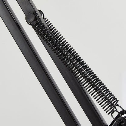 Minimalist Iron Clip Table Lamp Retractable Long Arm Lifestyle