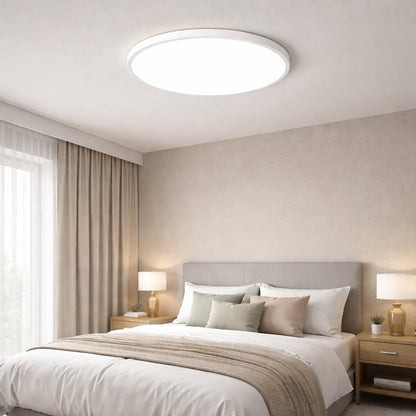 Minimalist LED Ceiling Light Round Ultra Thin Back