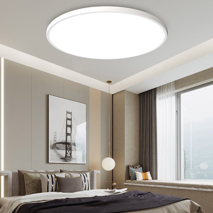 Minimalist LED Ceiling Light Round Ultra Thin Detail