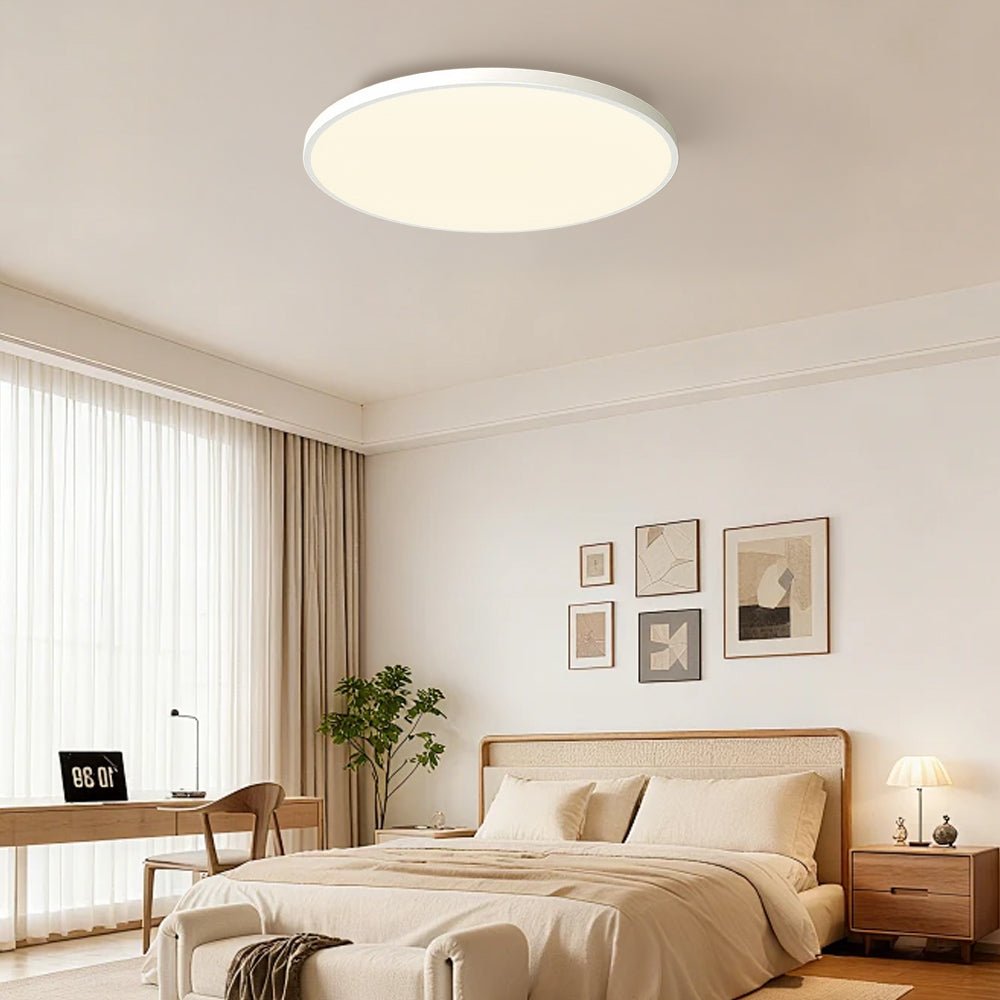 Minimalist LED Ceiling Light Round Ultra Thin Lifestyle