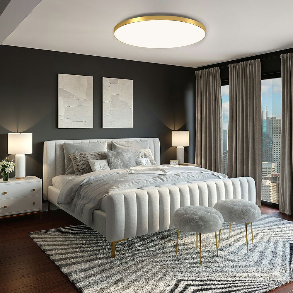Minimalist LED Ceiling Light Round Ultra Thin View 15