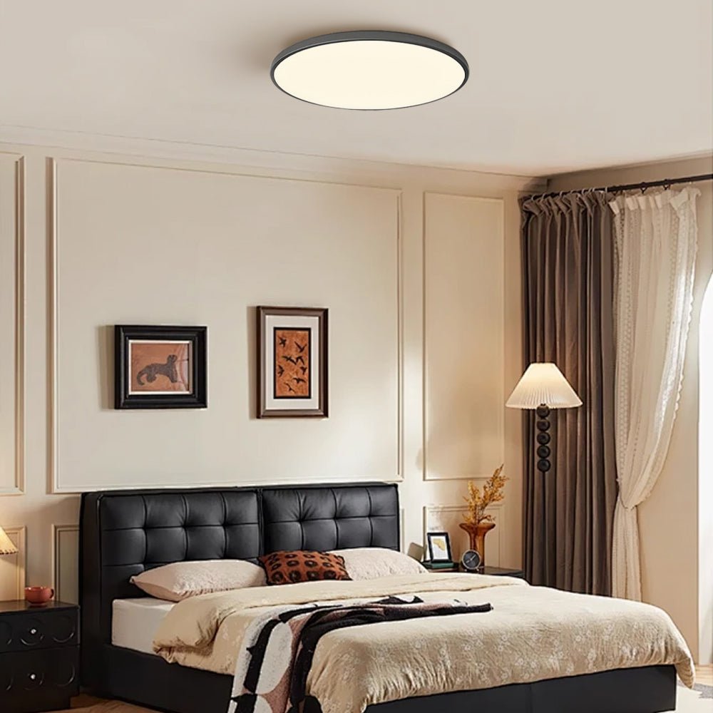 Minimalist LED Ceiling Light Round Ultra Thin View 23