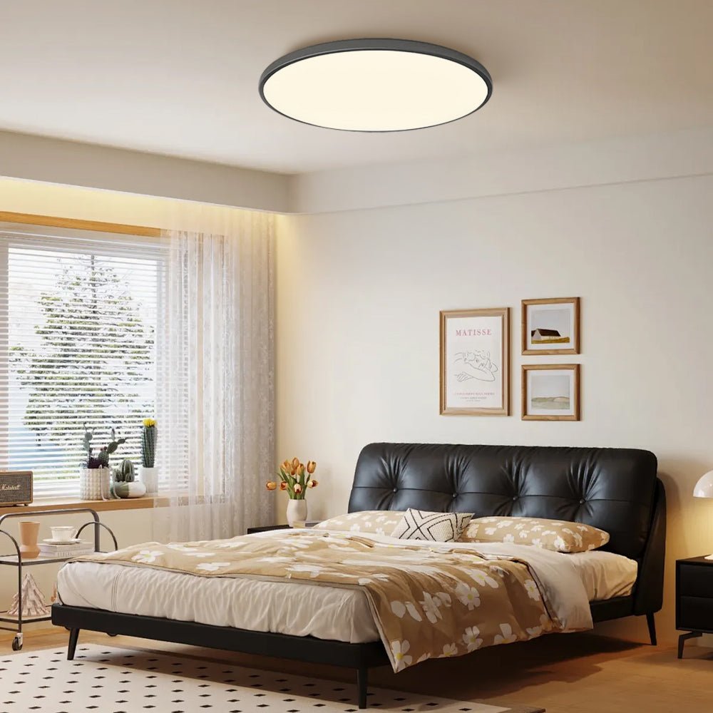 Minimalist LED Ceiling Light Round Ultra Thin View 24
