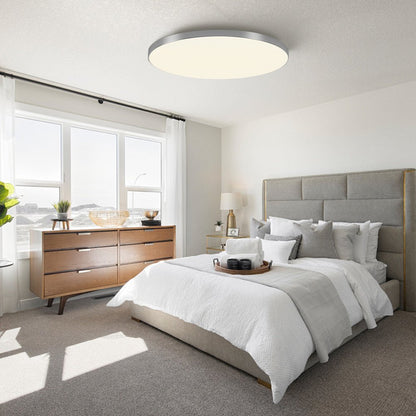 Minimalist LED Ceiling Light Round Ultra Thin View 29