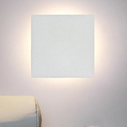 Minimalist LED Outdoor Wall Lamp Flush Disc View 23