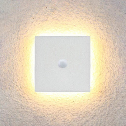 Minimalist LED Outdoor Wall Lamp Flush Disc View 25