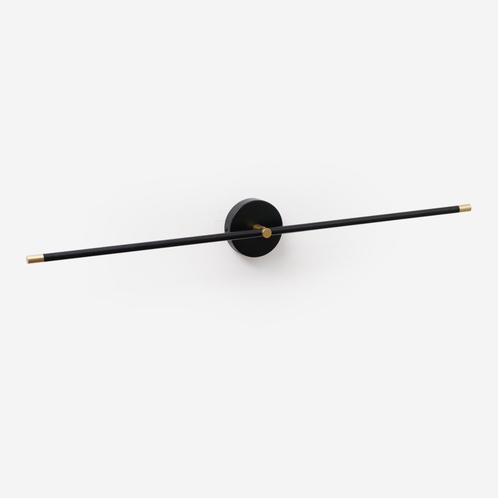 Minimalist Metal LED Wall Lamp Linear Rod Hero