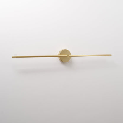 Minimalist Metal LED Wall Lamp Linear Rod View 19