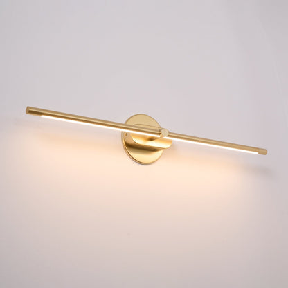 Minimalist Metal Wall Lamp Rechargeable Pivoting Alternate