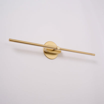 Minimalist Metal Wall Lamp Rechargeable Pivoting Angle