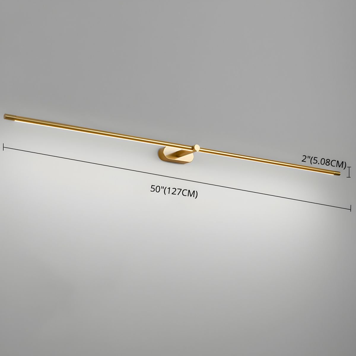 Minimalist Metal Wall Lamp Rechargeable Pivoting View 16