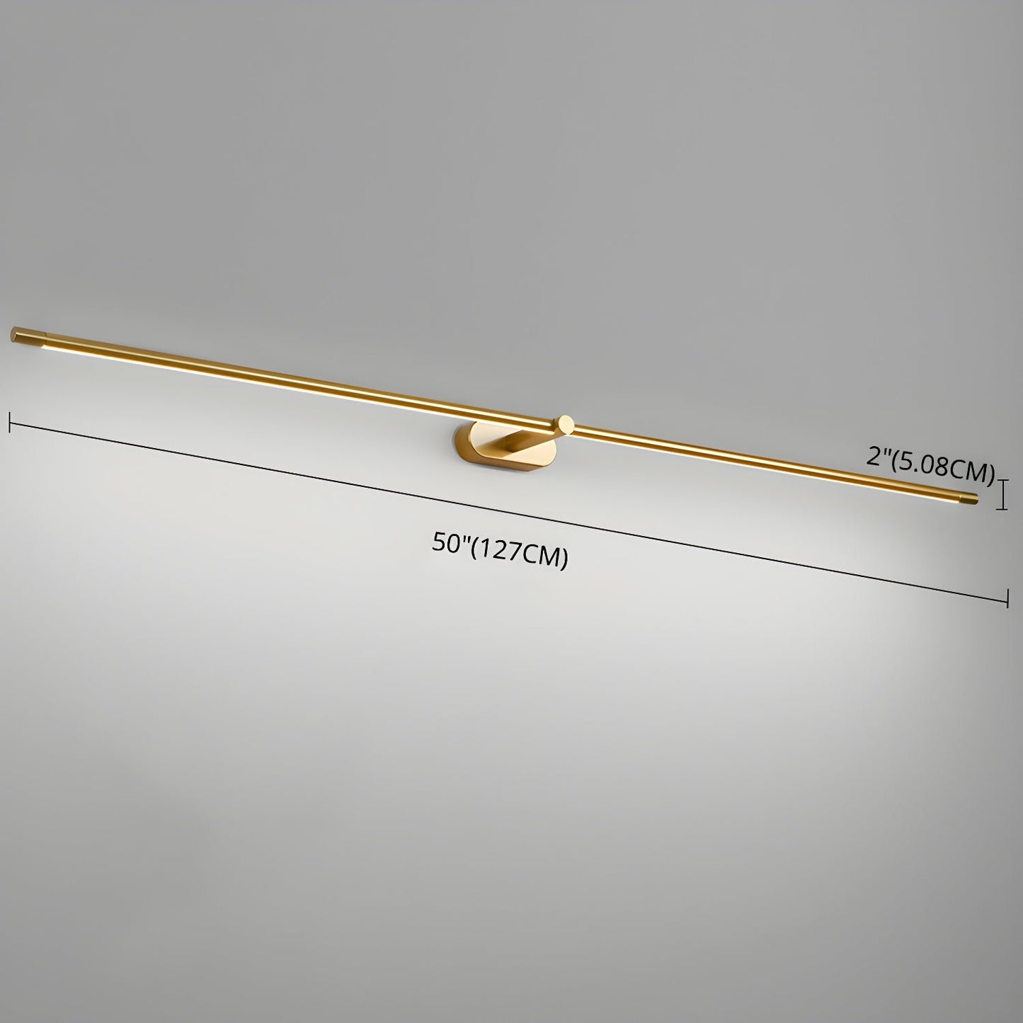 Minimalist Metal Wall Lamp Rechargeable Pivoting View 21