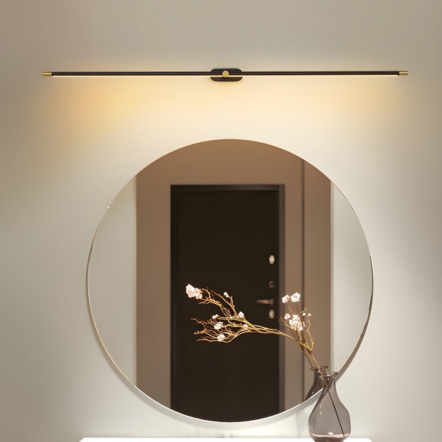 Minimalist Metal Wall Lamp Rechargeable Pivoting View 24