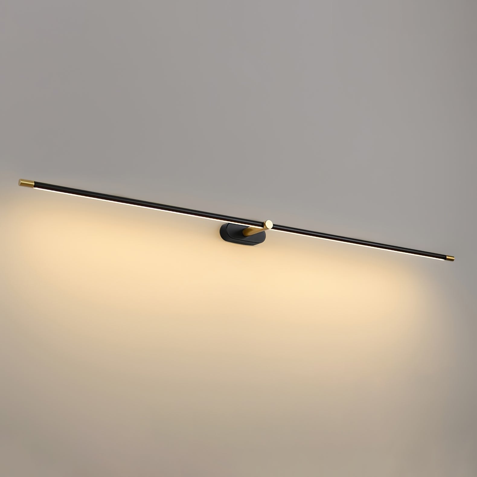 Minimalist Metal Wall Lamp Rechargeable Pivoting View 33