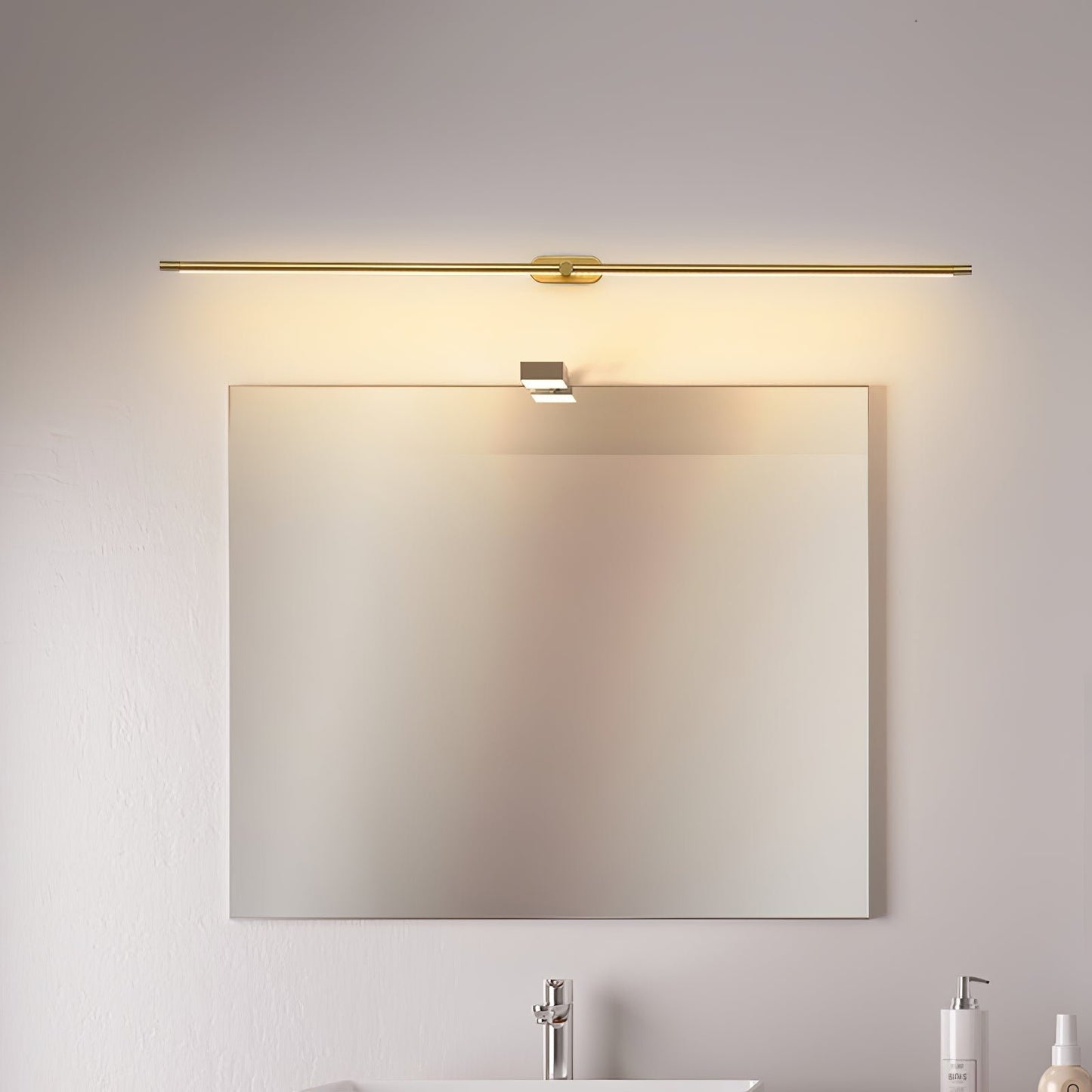 Minimalist Metal Wall Lamp Rechargeable Pivoting View 34