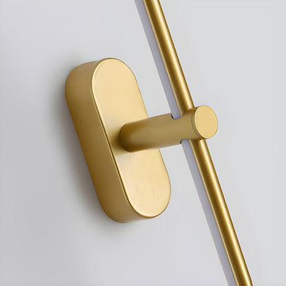 Minimalist Metal Wall Lamp Rechargeable Pivoting View 47