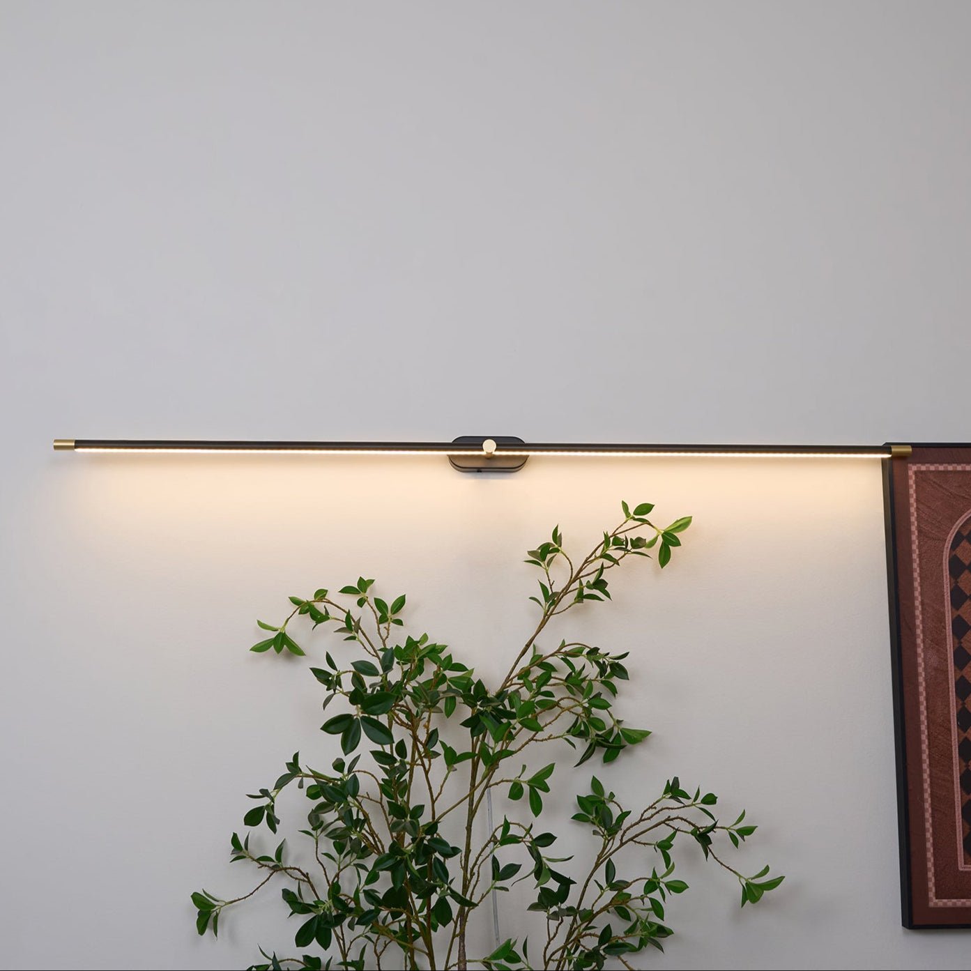 Minimalist Metal Wall Lamp Rechargeable Pivoting View 49