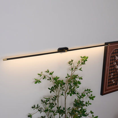 Minimalist Metal Wall Lamp Rechargeable Pivoting View 50