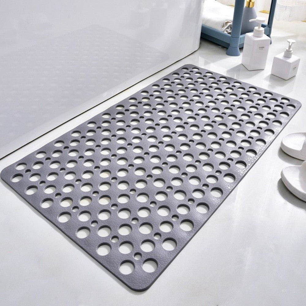Minimalist Suction Shower Mat Bubble Hole Safety Floor Front