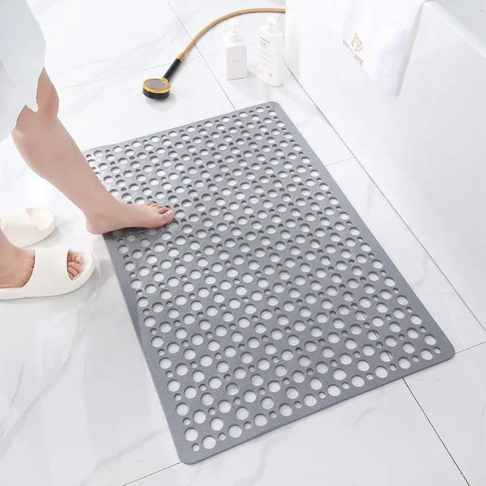 Minimalist Suction Shower Mat Bubble Hole Safety Floor Full