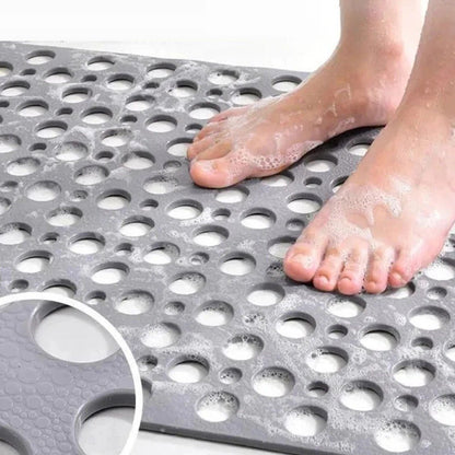 Minimalist Suction Shower Mat Bubble Hole Safety Floor View 11