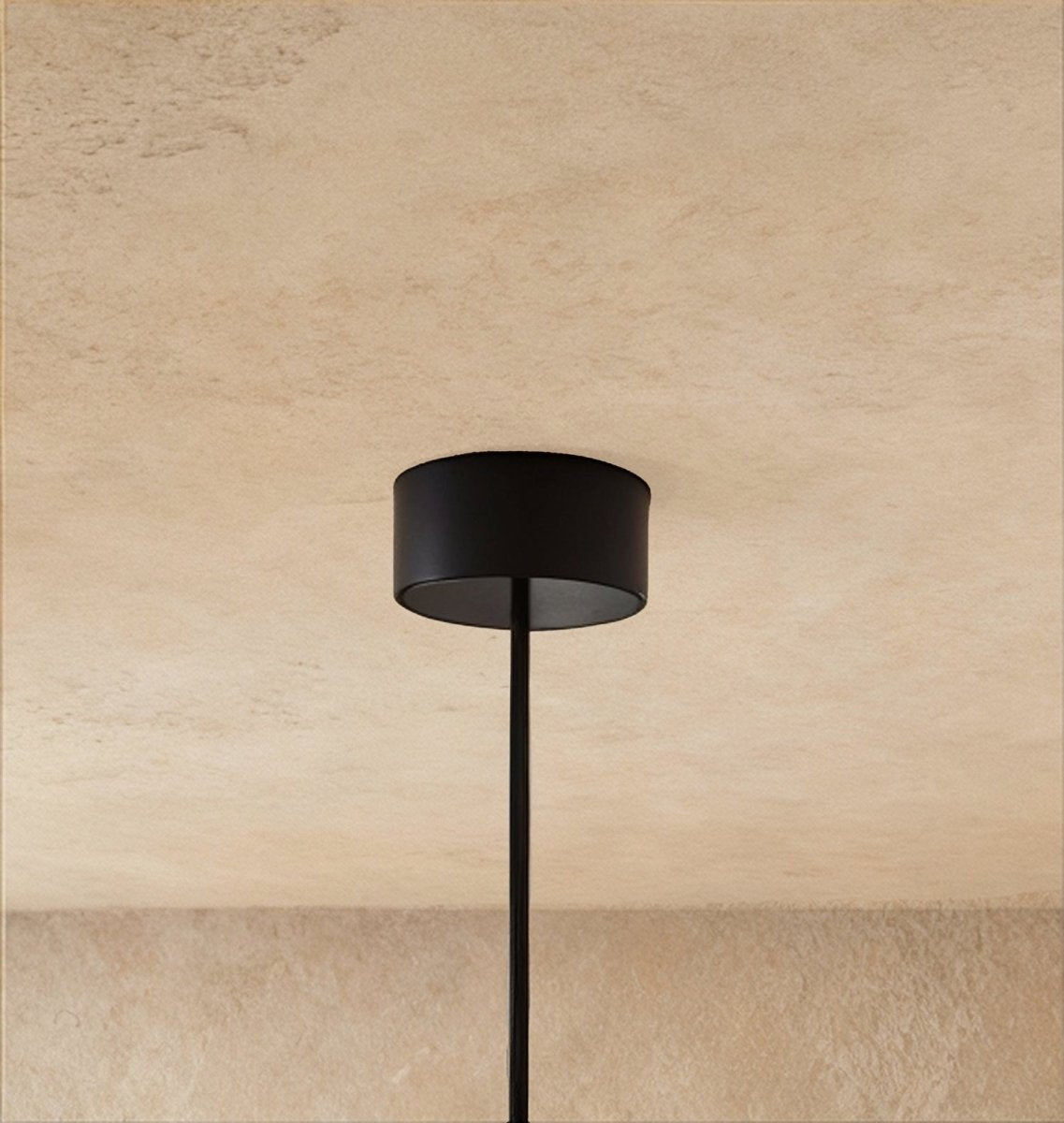 Minimalist Wood Pendant Light Tapered Bar LED Lifestyle