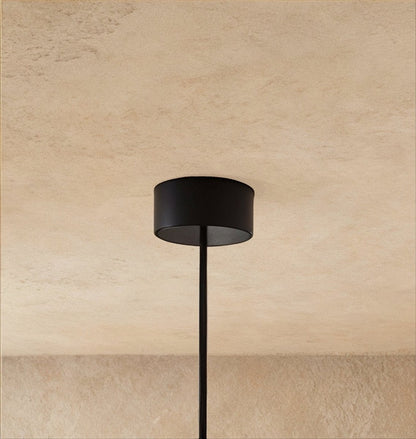 Minimalist Wood Pendant Light Tapered Bar LED Lifestyle