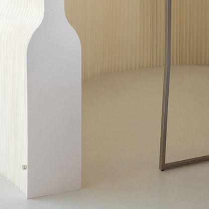 Modern Acrylic Extendable Room Divider Accordion Pleated View 12