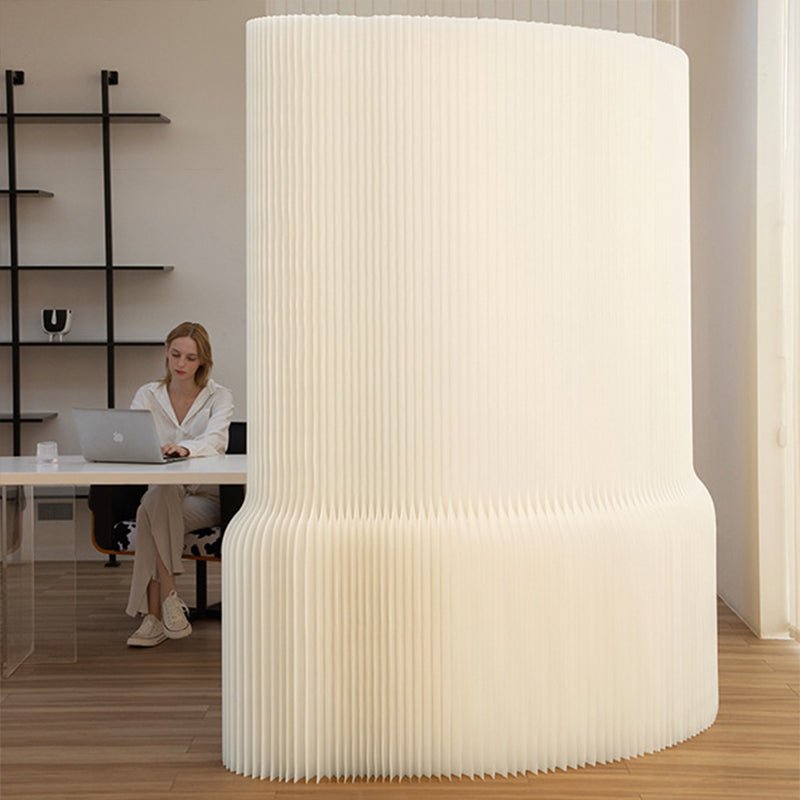 Modern Acrylic Extendable Room Divider Accordion Pleated View 22