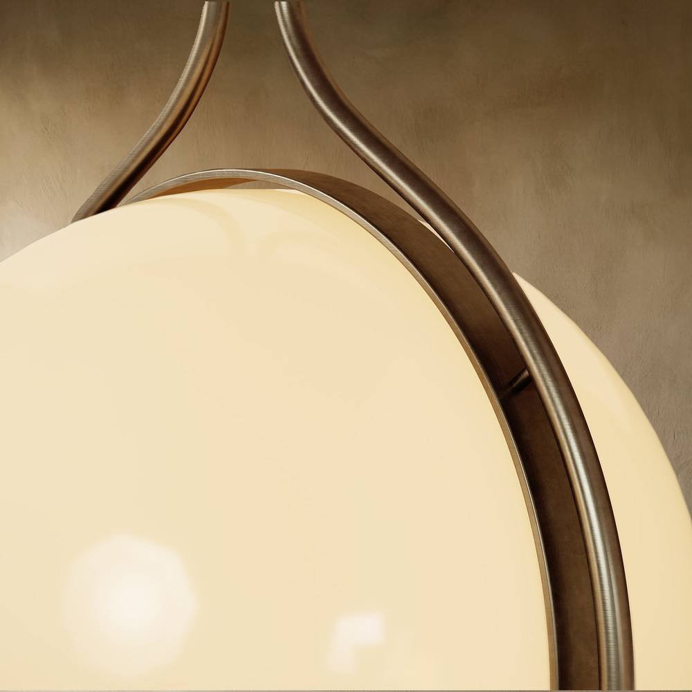 Modern Acrylic Globe Floor to Ceiling Lamp Back