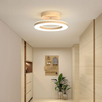 Modern Acrylic Ring LED Ceiling Light Round Alternate