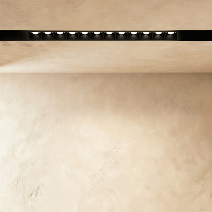Modern Aluminum Magnetic Track Light System Flexible Rail Alternate