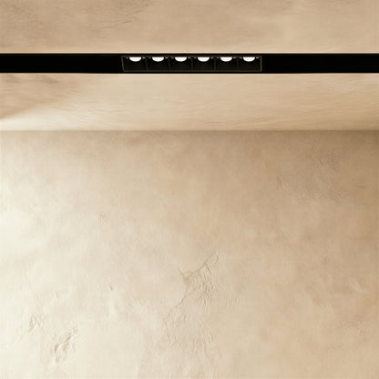 Modern Aluminum Magnetic Track Light System Flexible Rail Full