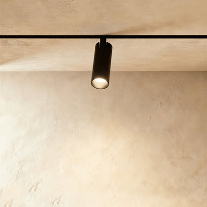 Modern Aluminum Magnetic Track Light System Flexible Rail Hero