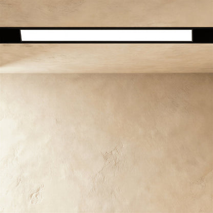 Modern Aluminum Magnetic Track Light System Flexible Rail Lifestyle
